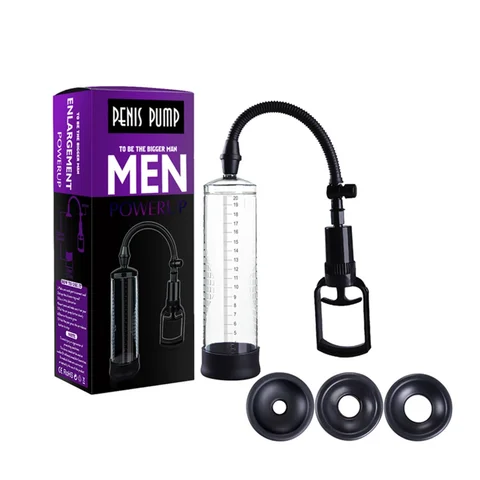 Men Penis Extender Pump Cock Enlargement Dick Trainer Sex Toys For Adult Couples Male Masturbator Vacuum Pump Ejaculation Delay