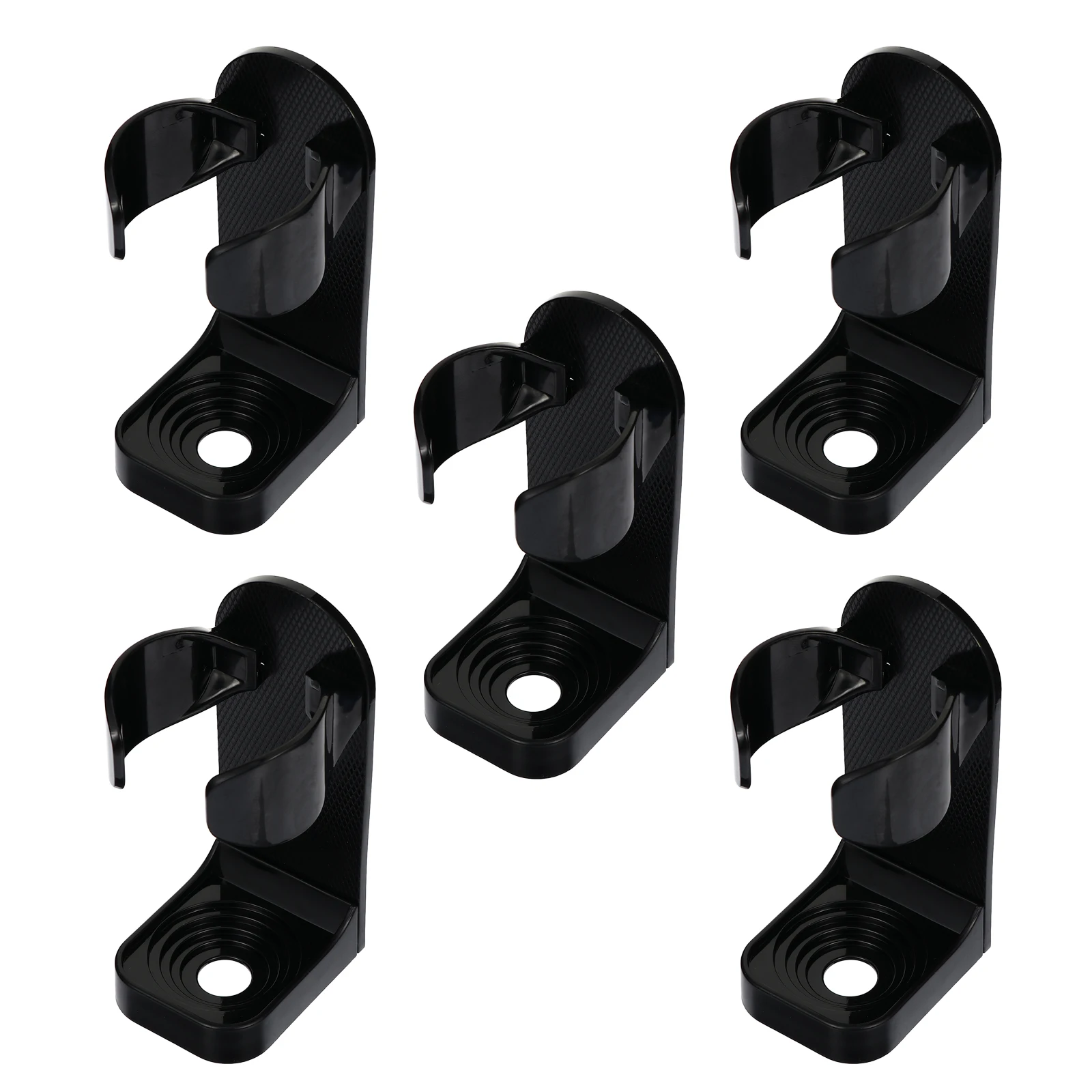 

5 Pcs Razor Holder Electric Shaver Bathroom Rack Organizer Durable Plastic Hangers Shelf Shaving Tool