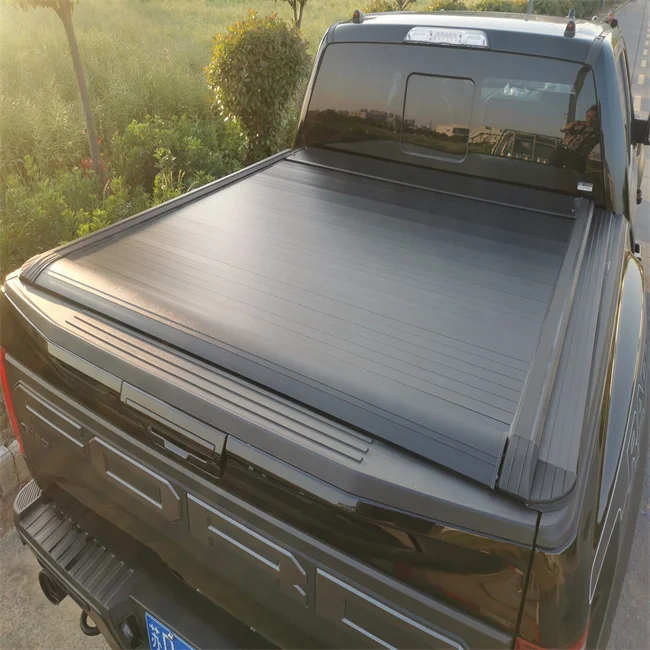 Aluminum  Cover Hardtop Automatic rolling cover FOR FORD F150 RAPTOR 2014+ Pickup Truck Bed Covers