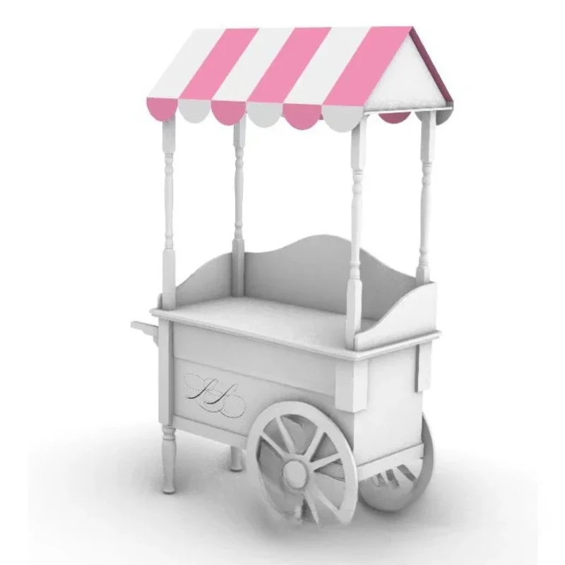 

Mini van, dessert cart, dessert table, shopping mall Meichen float wedding prop car