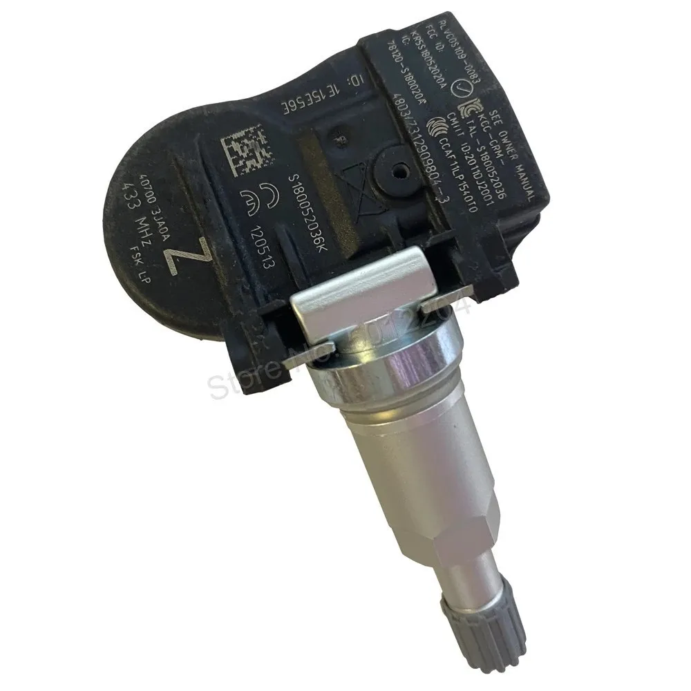 Tyre Pressure Sensor For Nissan Leaf Altima Murano 2015-2019 Infiniti Q50 QX56 TPMS 433MHz TPMS SENSOR 40700-3JA0A 40700-3JA0B