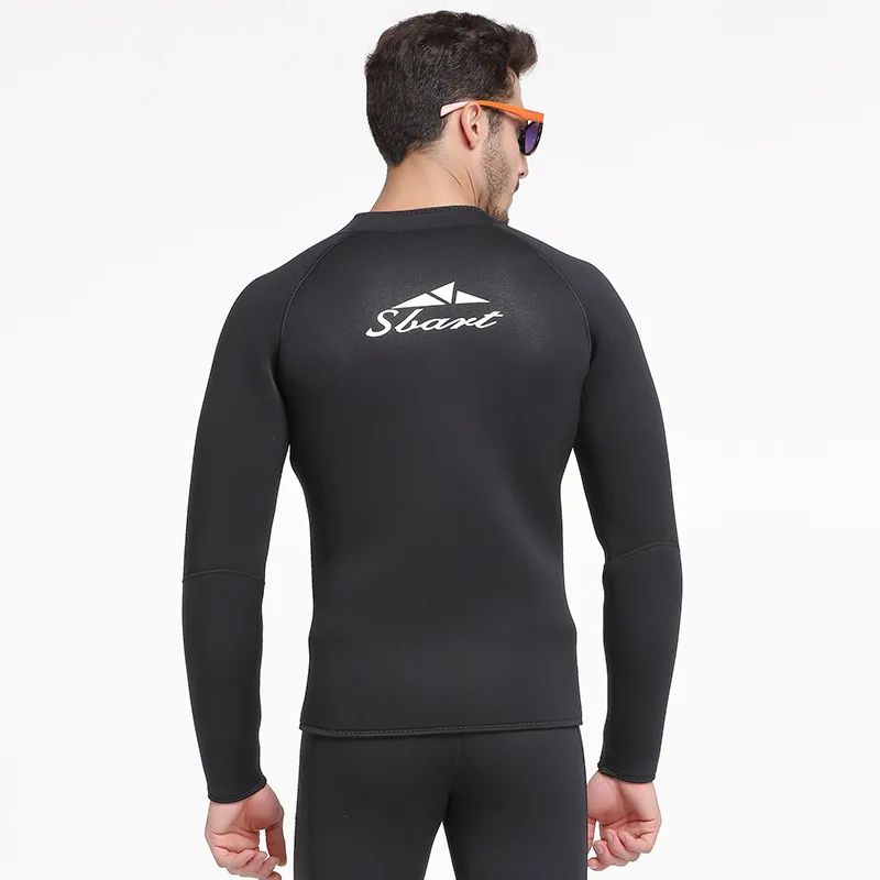 5MM Neoprene Wetsuit Men\'s And Women\'s Fleece Thickened Swimsuit Anti-cut Anti-sting Warm Swimwear Deep Diving Split Surf Suit