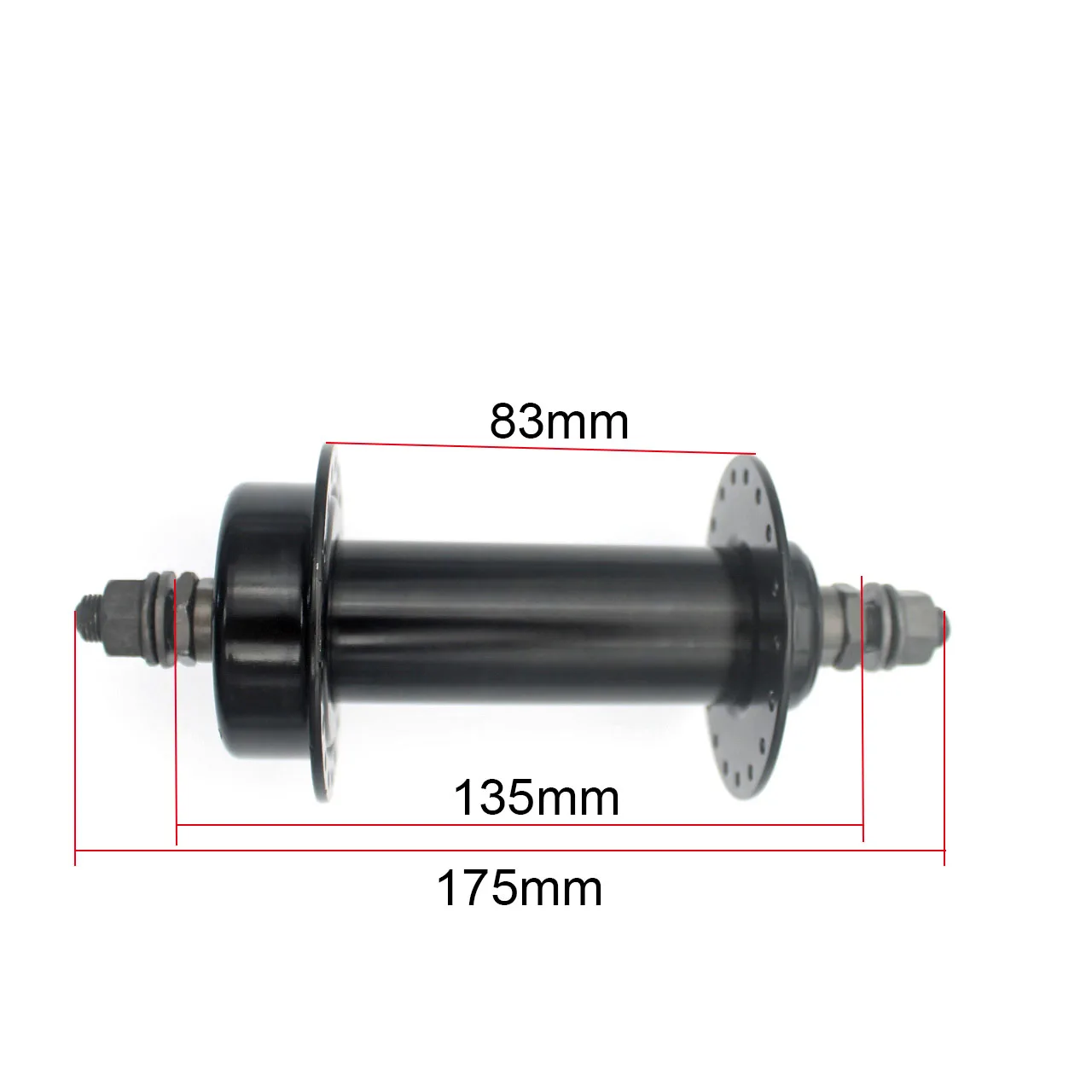 26 inch 26x4.0 Snow Bicycle Hubs 135mm*195mm 36 holes Thread Disc Brake Fat Tire Bike Aluminum Alloy Hubs Cyling Accessories