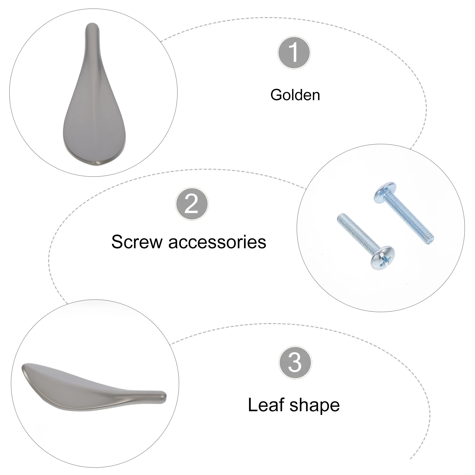 

2 шт., ручки для шкафа с листьями мушмулы, цинковый сплав, прочные декоративные ручки для ящиков, дверные ручки для кухонного шкафа, детской комнаты