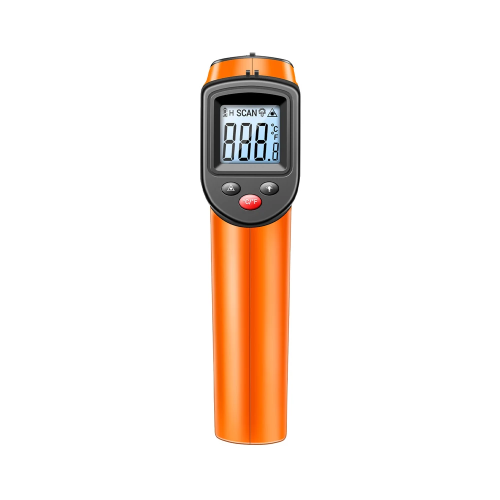 TH104 Infrared Temperature Gun -50~550℃ IR laser Sensor Thermometer Thermal Imager VA Screen Meter Pyrometer Tool