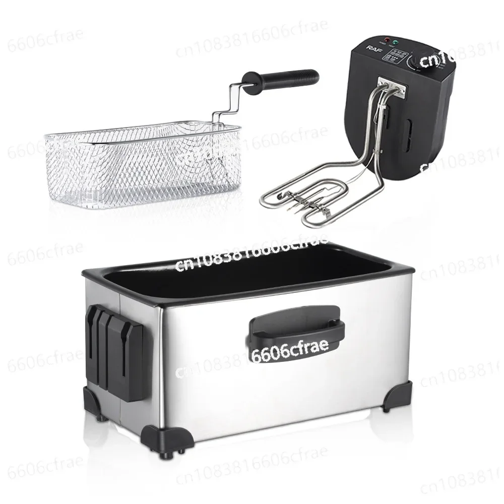 Household Small Electric Fryer Electric Fryer Commercial Fritters French Fry Machine Stall Fryer Constant Temperature