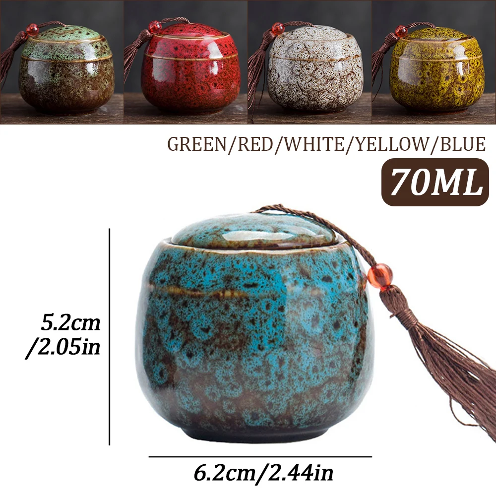 Mini urna de cremación de cerámica de 70ml, contenedor conmemorativo, urna para cenizas de mascotas, recuerdo, ataúd funerario, mascota, perro, gato, pájaro, ratón, Columbario