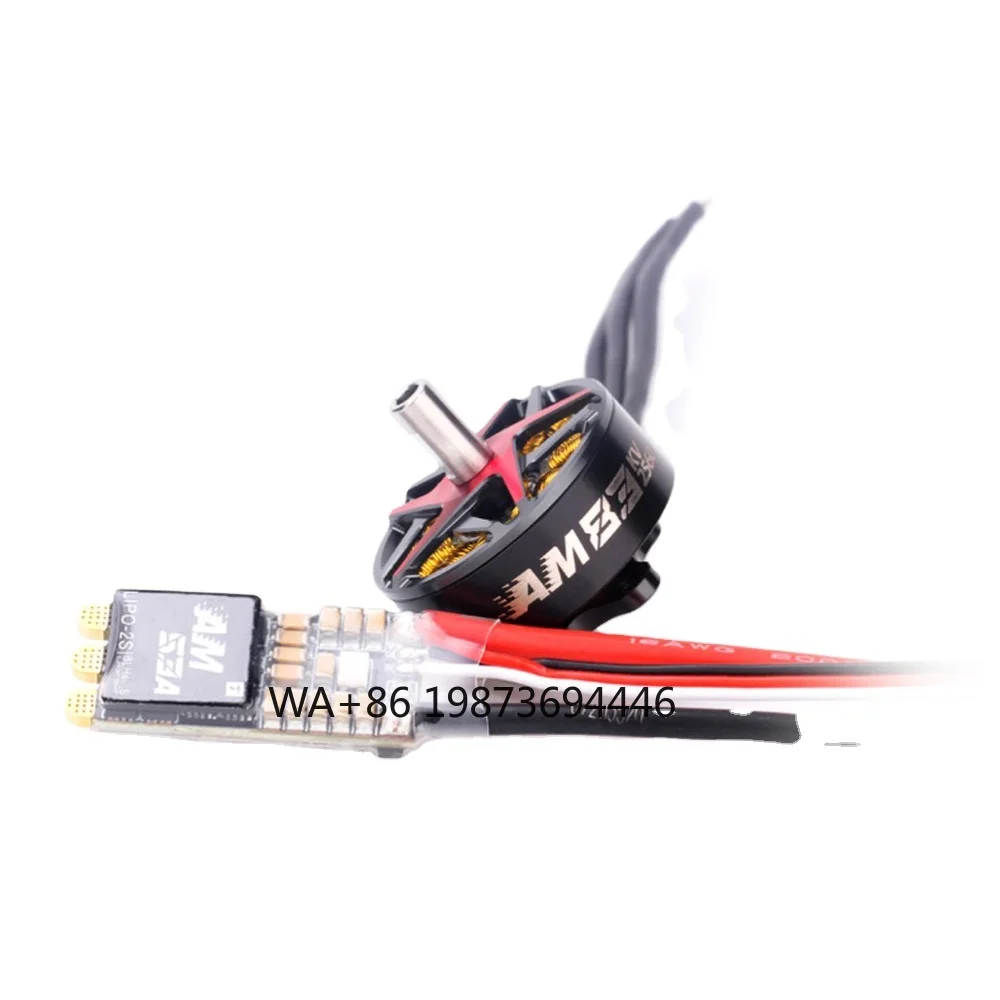 

AM53A Carbon Fiber Speed Controller Brushless ESC for Fixed Wing RC Racing FPV Compatible 2S 5V Output 2S Lipo Battery