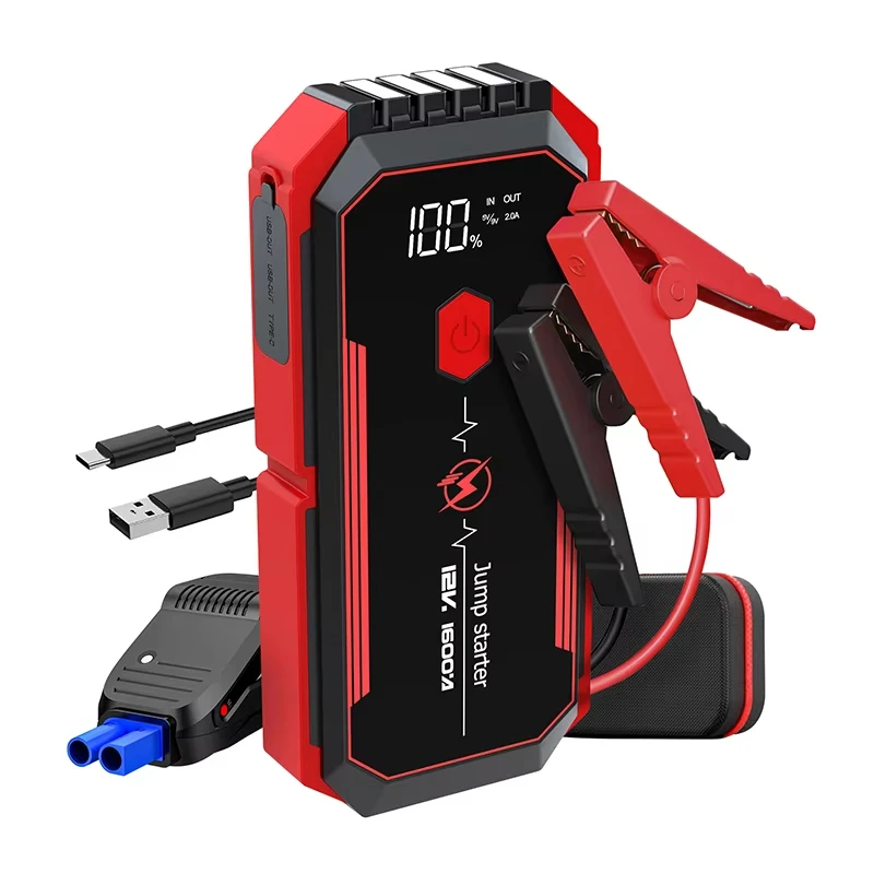 Factory Price 12v 29800mah Portable Auto Battery Booster Multifunction Jump Starter Power Bank With Flashlight Jump Starter