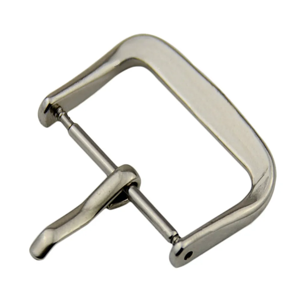 Watch Band Stainless Steel Watch Buckle 10/12/14/16/18/20/22MM Silver Black Rose Gold Watch Strap Universal Metal Watch Clasp