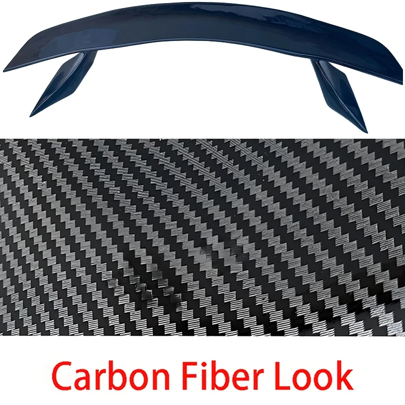 High Quality ABS Carbon Fiber Spoilers Tail Wing Auto Exterior Parts Aerodynamic Performance Tuning Styling For Sports Car Retro