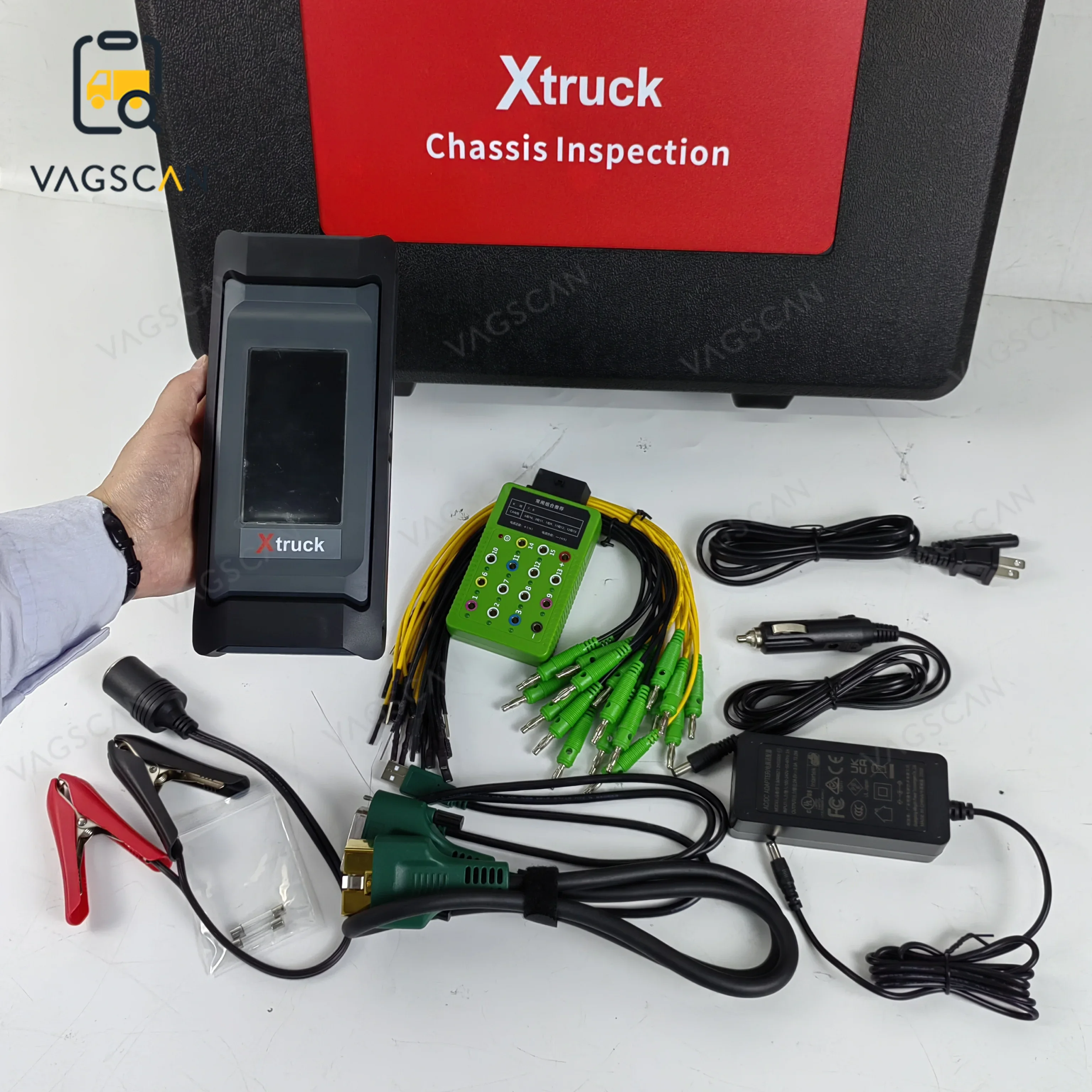 For Xtruck Chassis Inspection Transmission for FAST SINOTRUK Eaton ZF Read fault code+CF54 laptop diagnostic tool