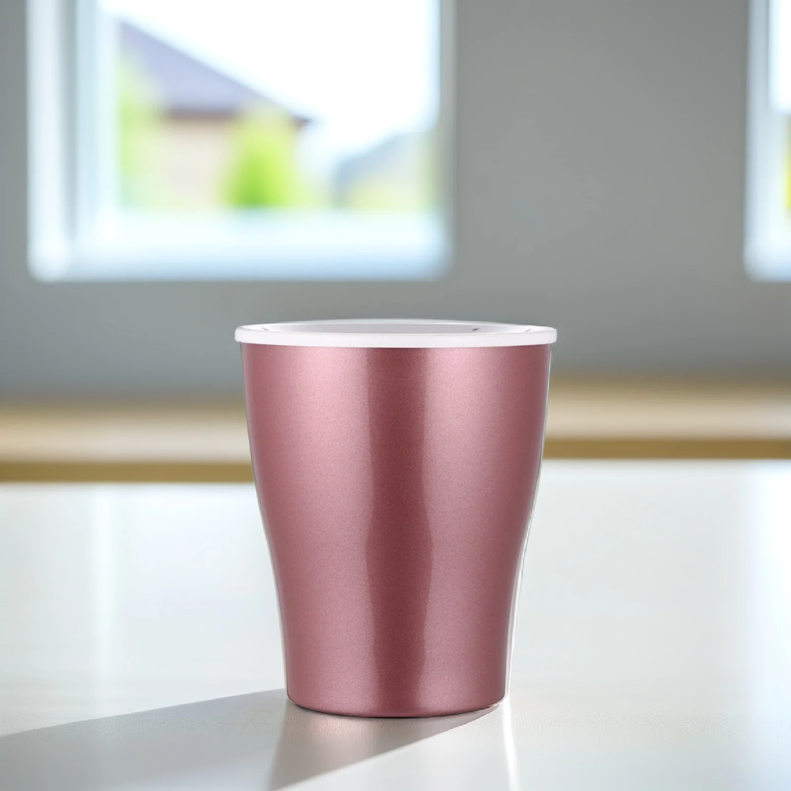 

2 шт., самополивный цветочный горшок, пластиковый горшок для хранения воды, высокопрочный горшок для хранения воды, розовое золото, садоводство