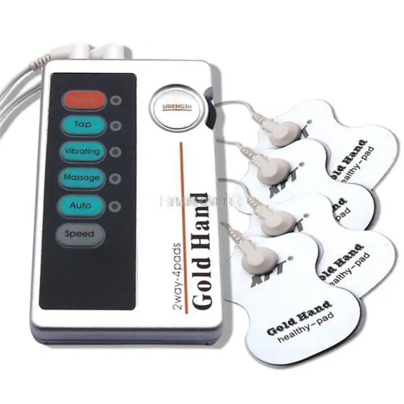 XFT - 502 English low frequency pulse treatment mini electronic massager fields