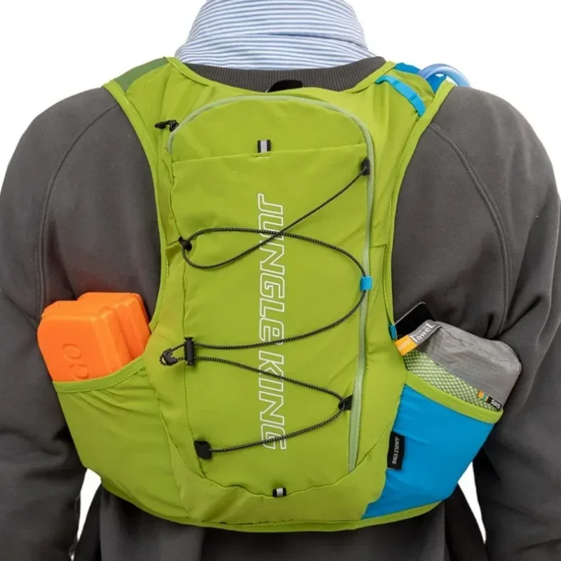 Jungle King 15L Trail Running Backpack Lightweight Hydration Pack Outdoor Sports Rucksack for Ultra Trail Running Cycling Hiking