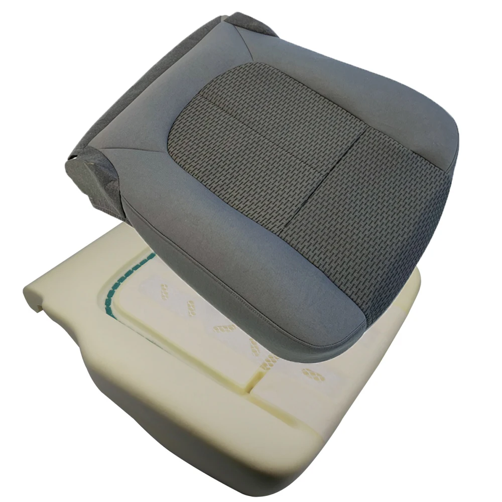 Driver Seat Bottom Cover & Foam Pad for 2011-2016 Ford F250 F350 F450 F550 Durable Fit Easy Install‌