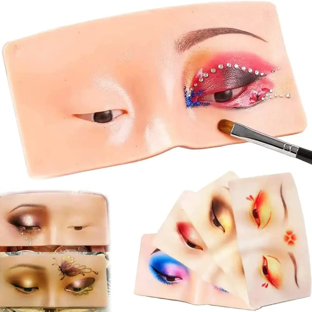 5D Silicone Lip Tattoo Practice Skin The Perfect Aid to Practicing Eye Makeup Practice Board for Beauty Academy PMU Accessories