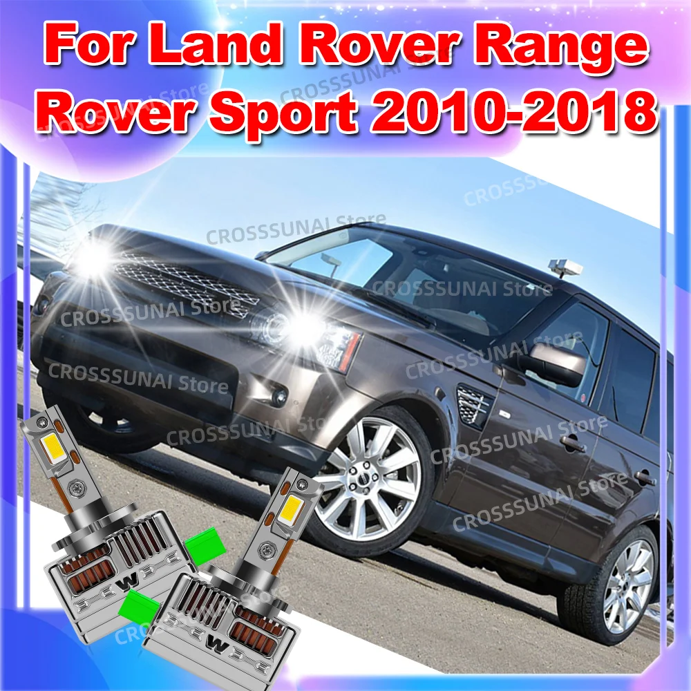 

Светодиодные фары HID Turbo 50000LM CSP с чипом для Land Rover Range Rover Sport 2010-2018 2011 2012 2013 2014 2015