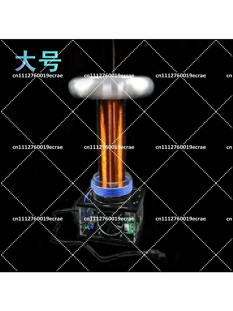 Music Coil Induction Arc DIY Kit Large Finished Product Pulse High Voltage High Power
