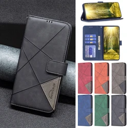 Honor 200 Smart Flip Leather Wallet Cover For Honor 200 Lite Honor200Smart 200 Pro Geometric Phone Protect Case Funda Card Coque