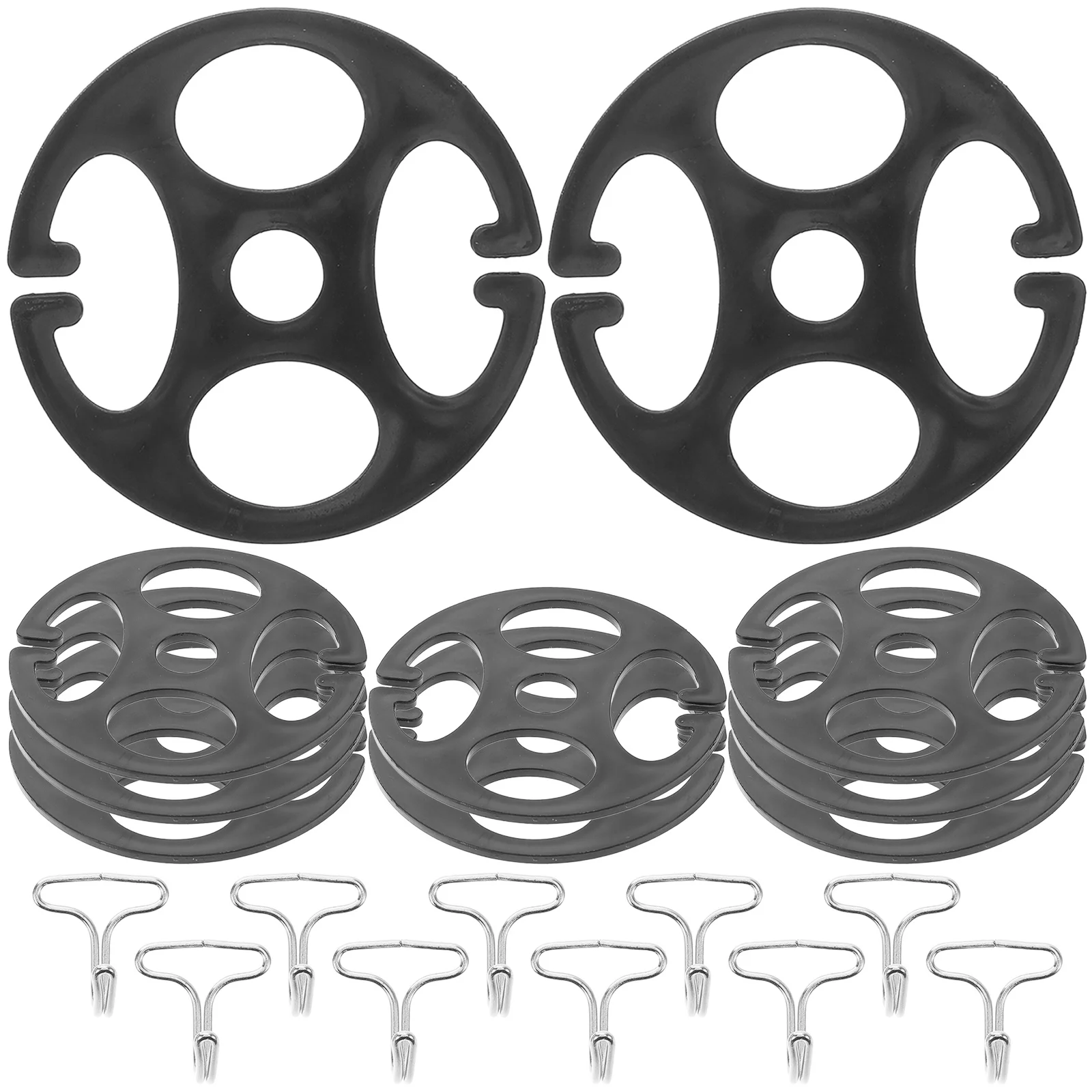 

10pcs Metal Hooks For Car Seat Cover Installation Durable Iron Fasteners Plastic Seat Cover Holder