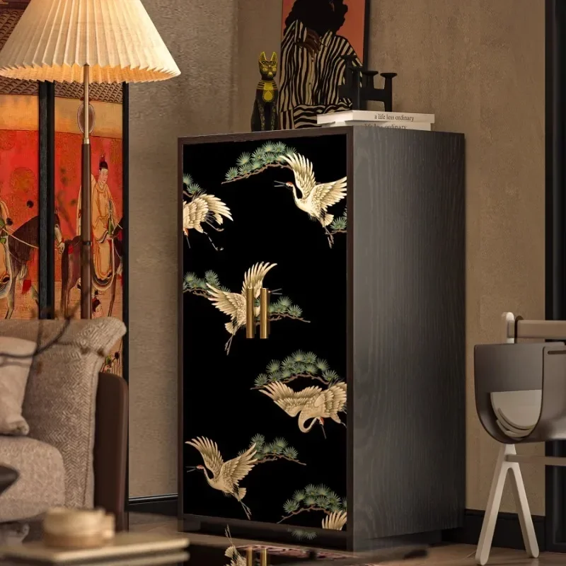 

ss K178 ss25 Retro French medieval style home living room dining side cabinet sofa side bedroom decoration wall storage cabinet
