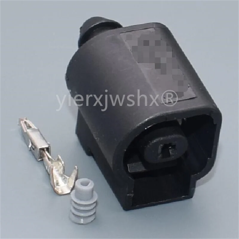 1Set 1 Pin Female Oil Pressure Sensor Connector Plug Horn Socket 1J0937081 1J0973701 1J0973701A For Jetta Golf GTI Passat