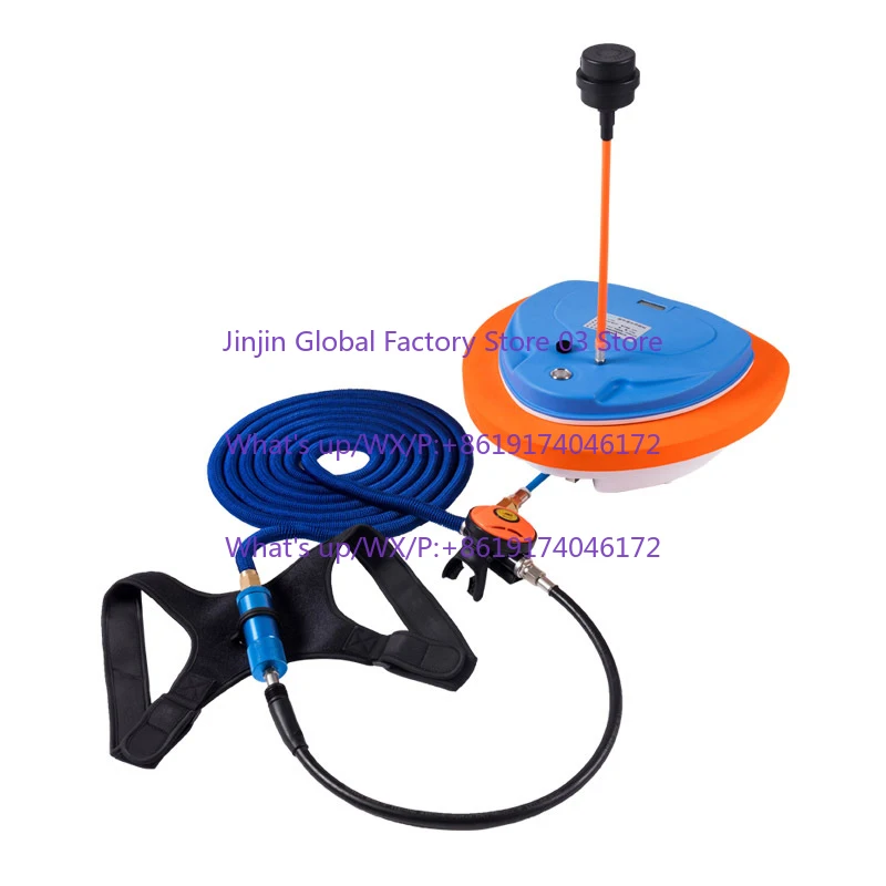 Diving Snorkel Equipment Trap Mobile Ventilator Support Deepest To10M Time 2.7-5H Underwater Snorkel Winter Ice Diving Z270/Z500