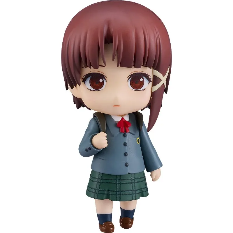 

Serial Experiments Lain GSC 100% Original genuine 10cm PVC Action Figure Anime Figure Model Toys Figure Collection Doll Gift