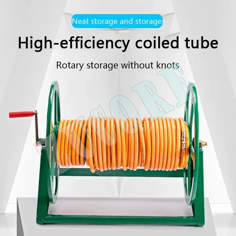 New Electric Winding Pipe Rack Collecting Water Pipe Storage Rack Water Wheel Reeling Pipe Rack Twisting Device Agricultural