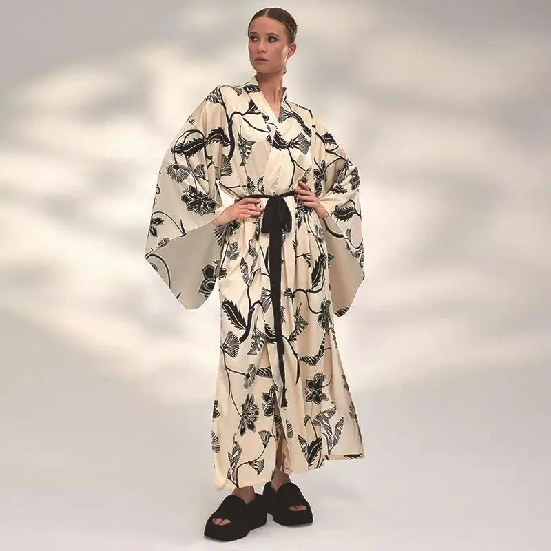 

Beach Cover Ups for Swimwear Women Tie Rope Sexy Off Shoulder Kimono Swimsuit Cape Summer Dress 2024 Beachwear