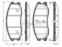 

0986 TB3017 for ten brake pad ANTARA CAPTIVA