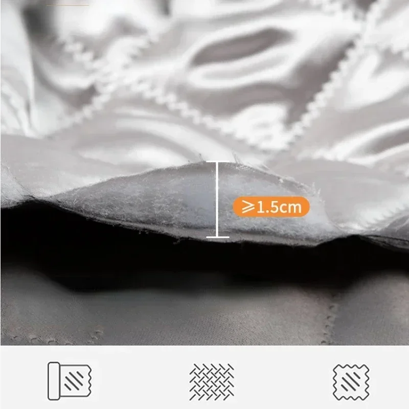 

Thickene Thermal Windproof Warm Window Blackout Curtains for Living Room Bedroom Dining Soundproof Noise Reduction