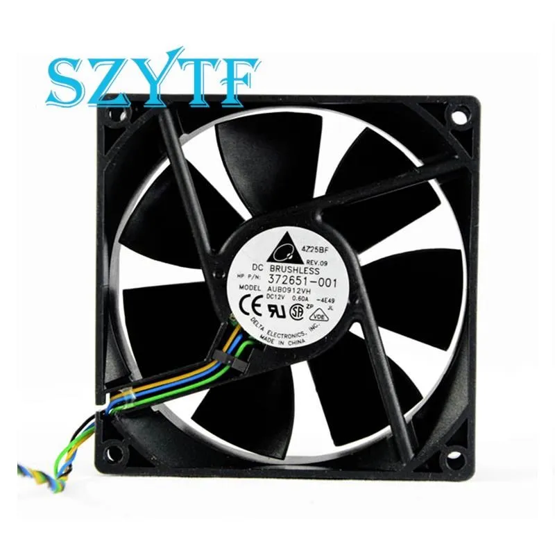 

1pcs AFB0912VH = AUB0912VH 9CM 90MM 90*90*25MM 9225 DC 12V 0.60A 4-pin Pwm Computer Cpu Cooling Fan