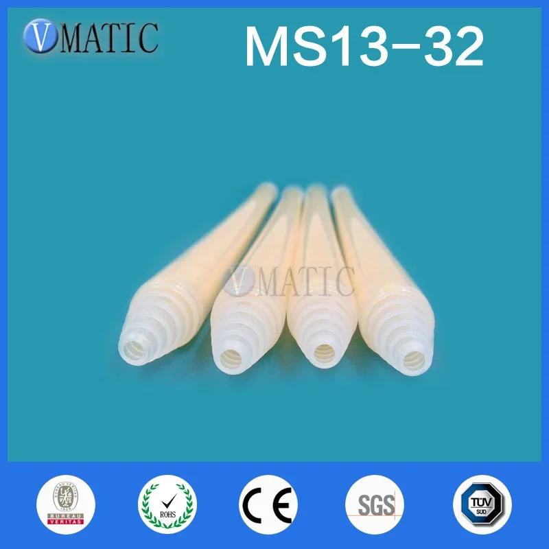 Free Shipping High Quality Resin Static Mixer MC/MS13-32 Mixing Nozzles For Duo Pack Epoxies (Yellow Core)