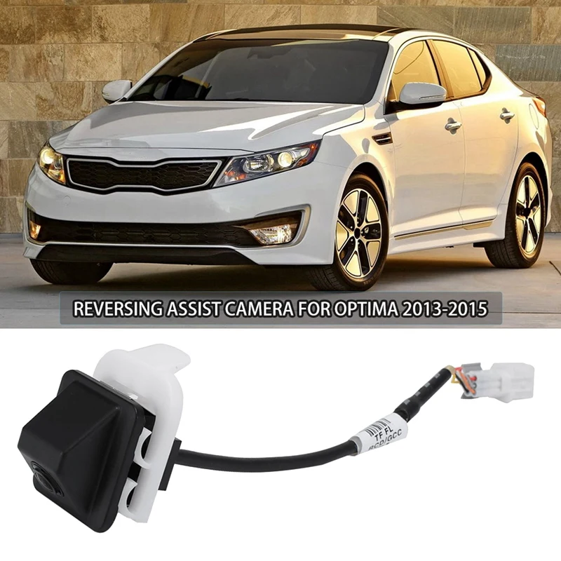 

1 PCS Car Rear View Camera Reversing Assist Black 95760-2T630 For Kia Optima 2013 2014 2015