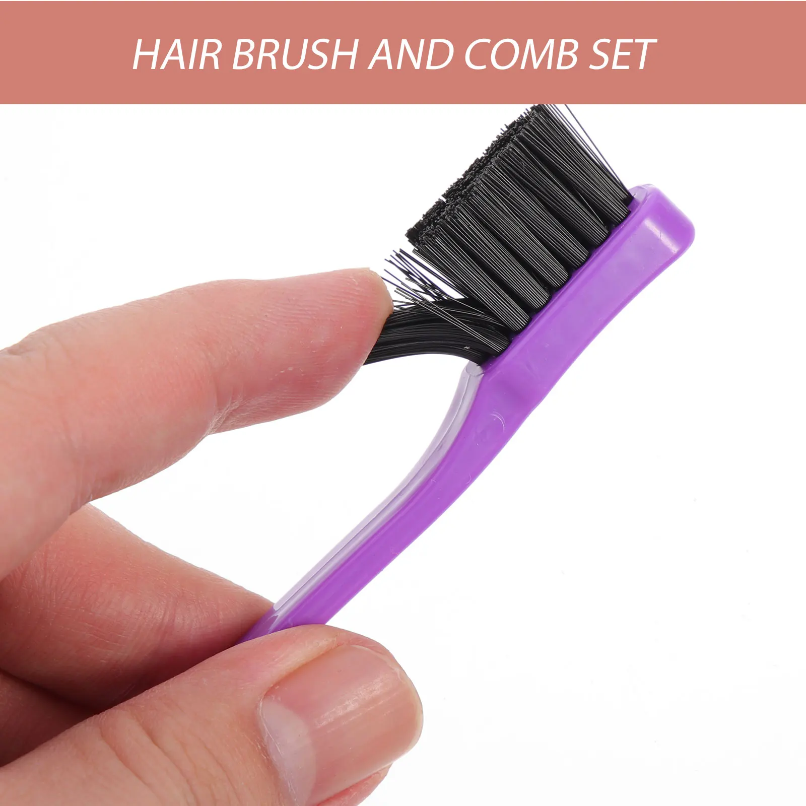 

1 set Pin Tail Professional Detangling Comb For Natural Black Hair Smooth Scalp Friendly Styling Comb Fine Hair Cutting Tool