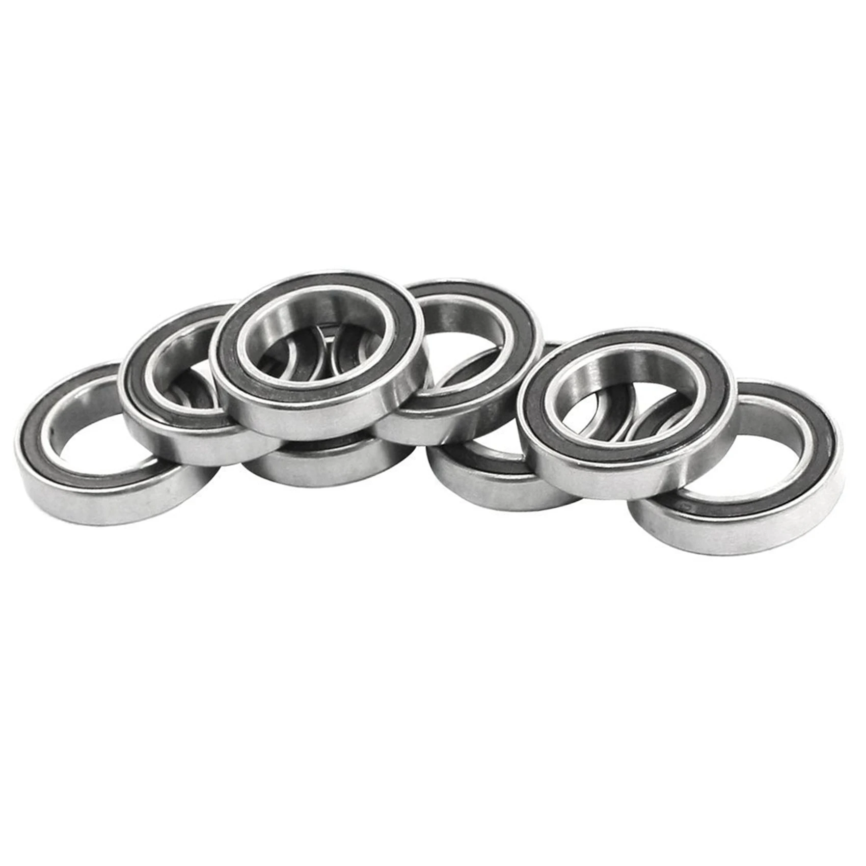 AB33-20Pcs 6802-2RS 15X24x5mm Metal Shielded Sealed Deep Groove Ball Bearings