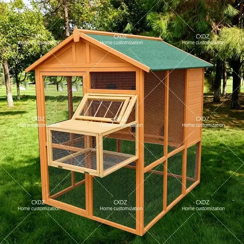 Large Pigeon Cage Outdoor Dovecote Breeding Bird House Shed for Raising Meat Carrier Release Coop Durable Housing Supplies