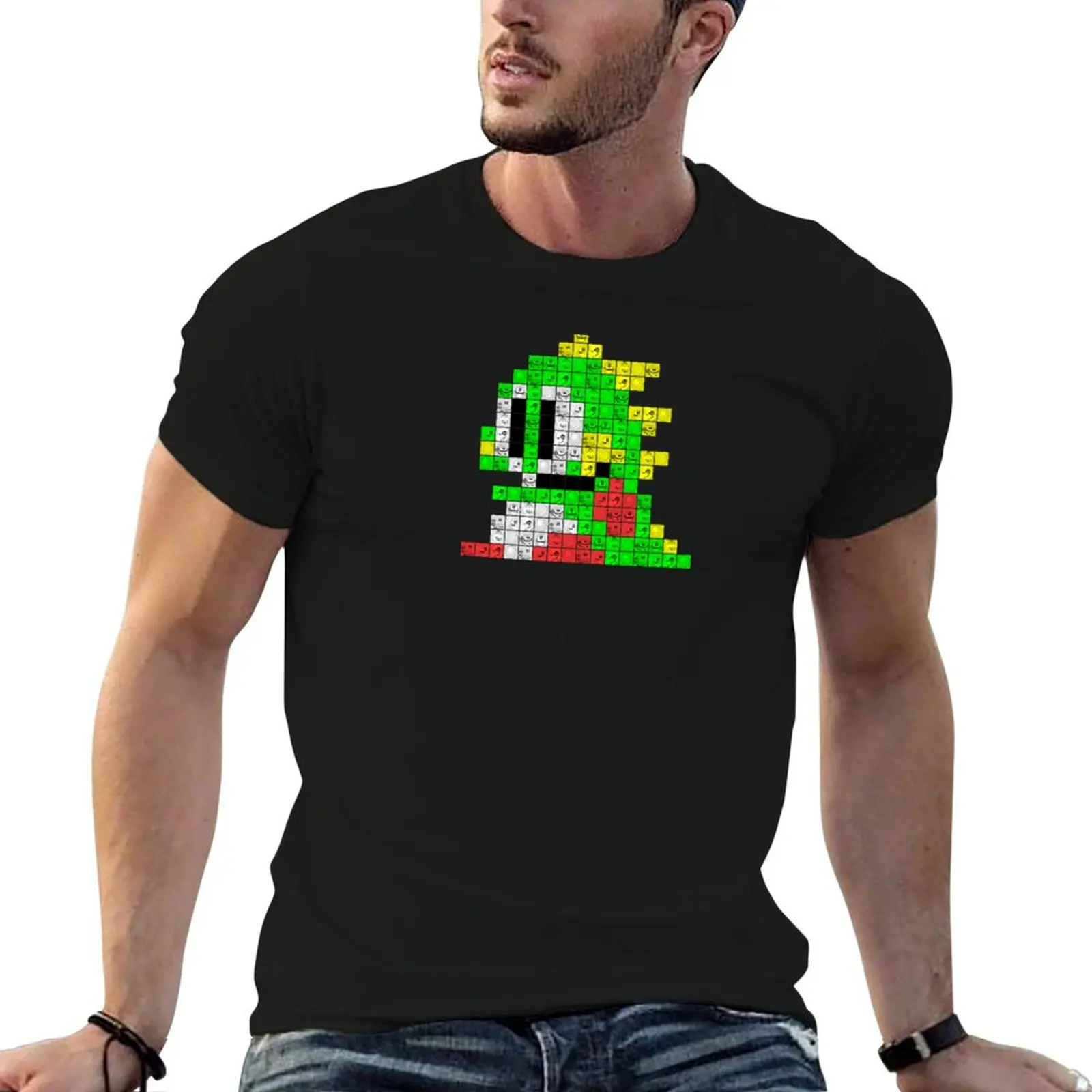 Bubble Bobble T-Shirt sports fans rapper graphic tees Men's t shirts