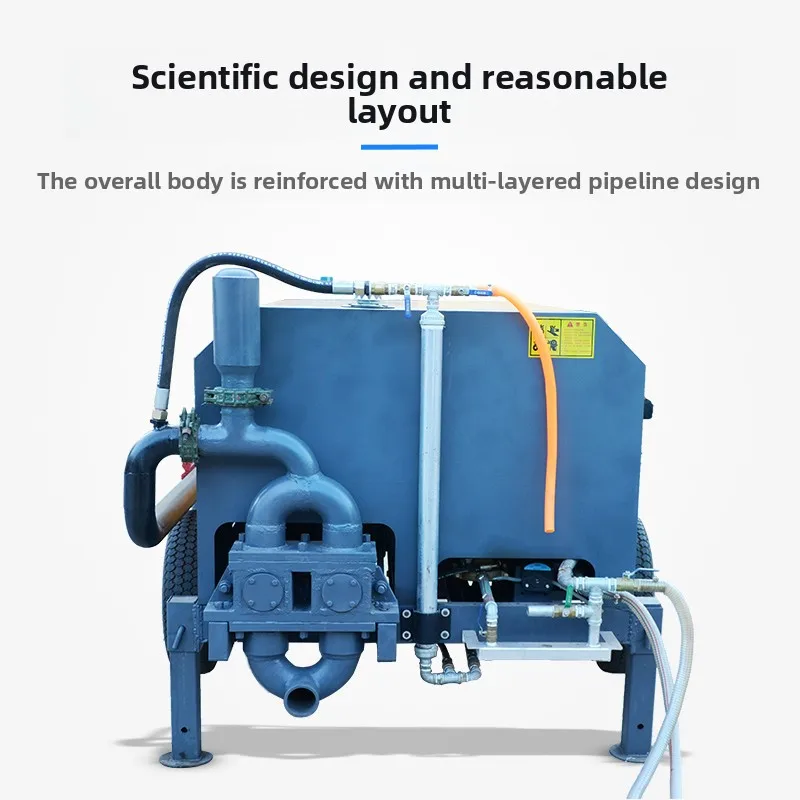 Macchina completa per la produzione di calcestruzzi in schiuma leggera Macchina completa per schiumare il cemento con componente motore centrale