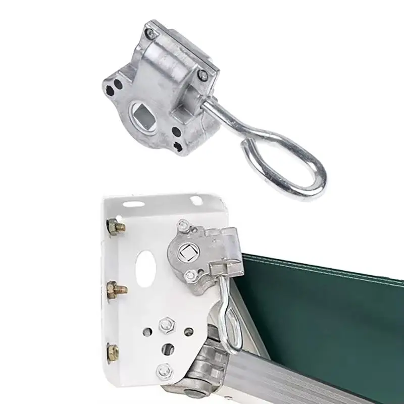 Replacement Awning Manual Worm Gear Parts Aluminium Alloy Universal Easily Install Sturdy Strong Load Bearing Capacity Hardware