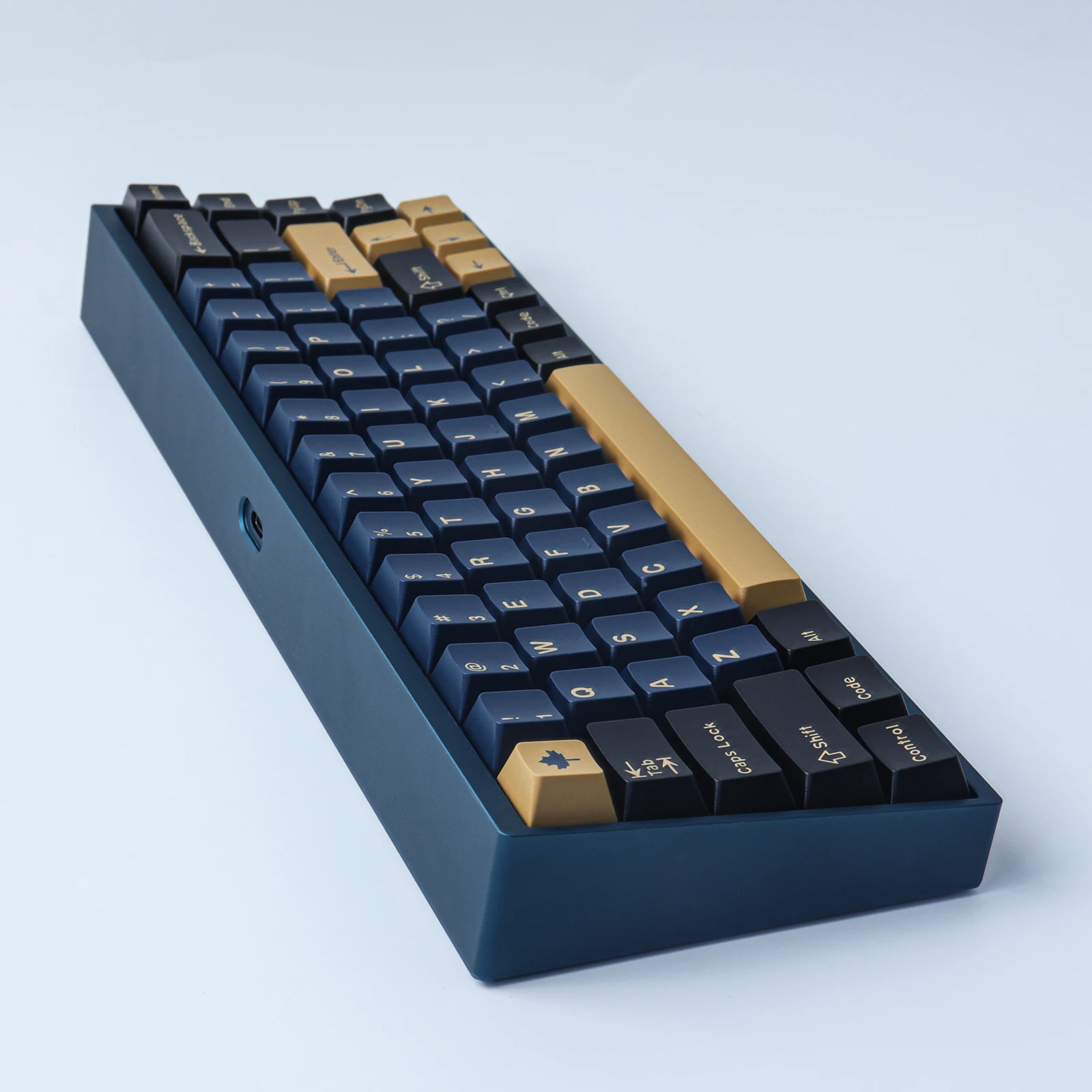 Колпачки для механической клавиатуры gmk Blue Samurai, 173 клавиш, ABS колпачки для клавиш, вишневый профиль, двойные колпачки для механической клавиатуры