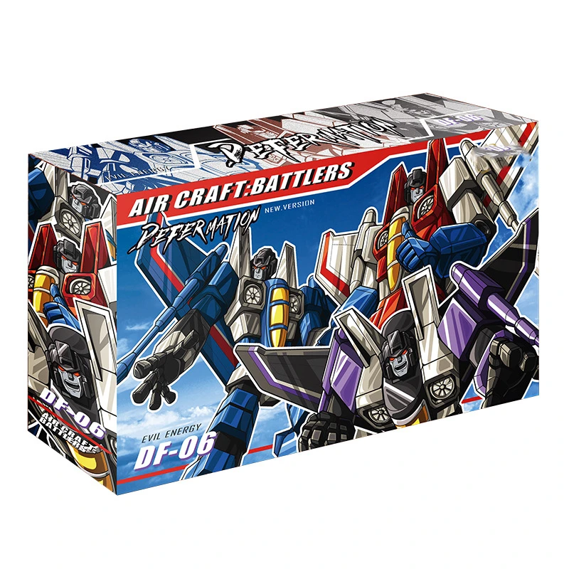 Transformação g1 FG01-03 starscream skywarp thundercracker