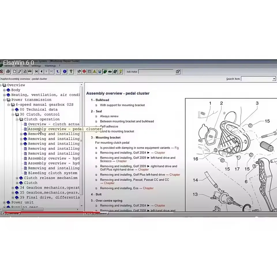 

2025 Elsawin 6.0 Auto Repair Software: Volkswagen, Audi, Skoda Car Repair Toolkit with Nitro Support & Download Link