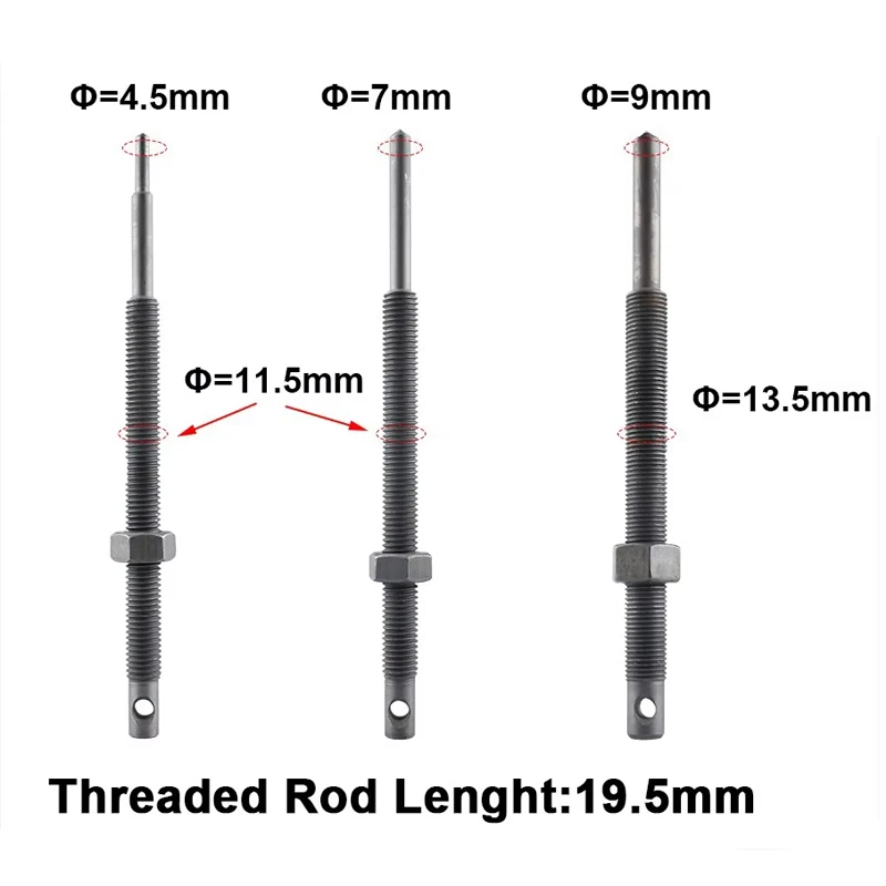 Bicycle Hub Bearing Remover Tools Kit Bike Motorcycle Bearing Dismounting Tools Sets Inner Diameter 10mm To 25mm Easy to Install image 3