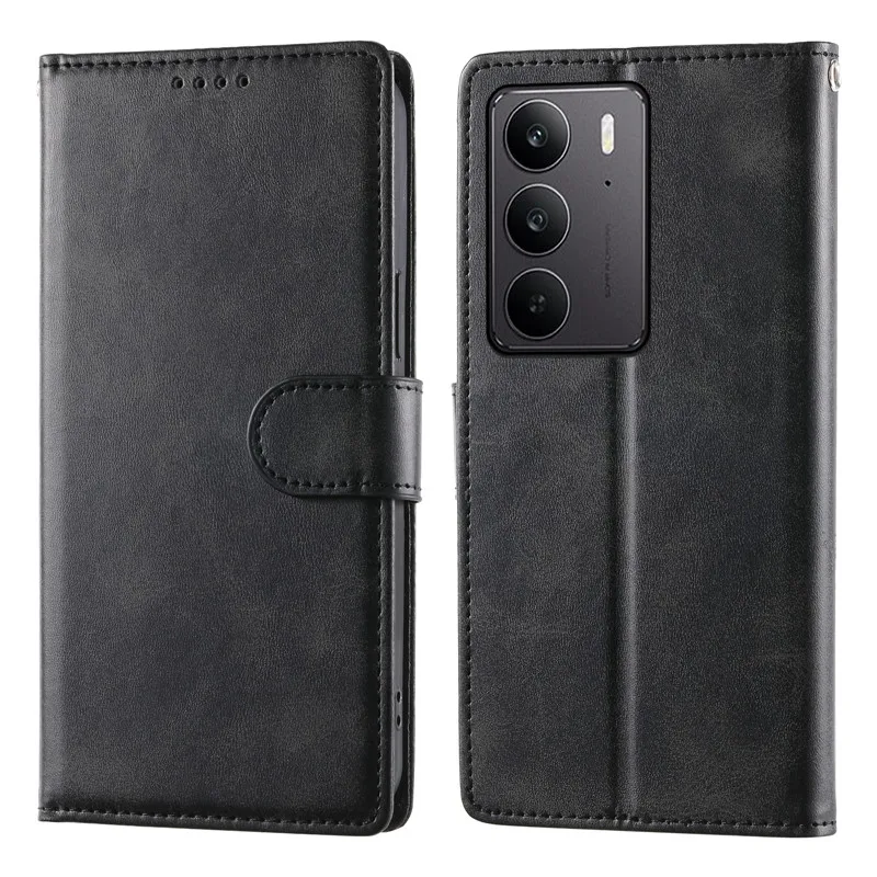 KL-PC015 Custodia a portafoglio magnetica di lusso per Realme C75 C67 C65 C63 C61 C51 C53 C55 C33 5G Custodia protettiva per telefono Coque
