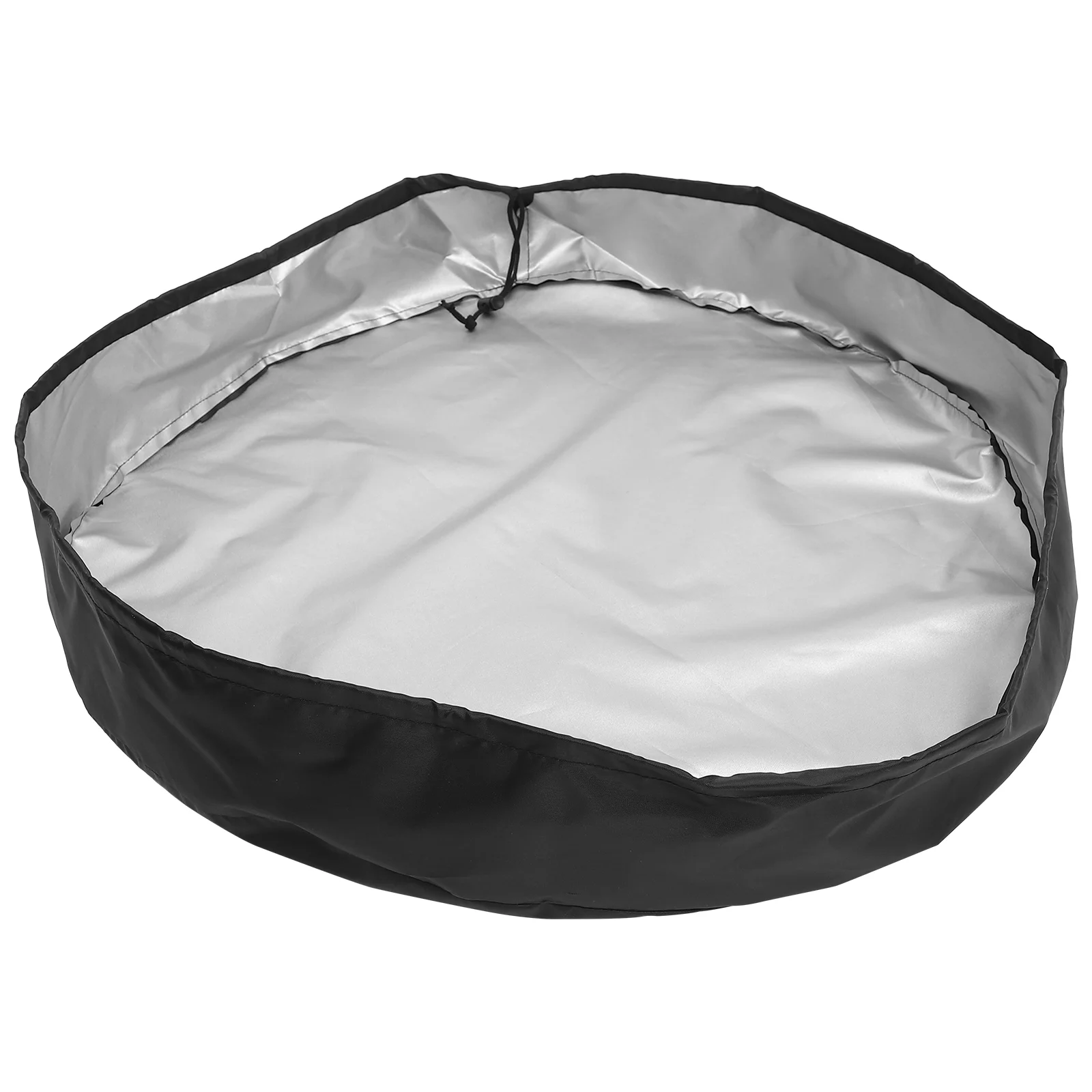 Couvercle supérieur scellé pour baril de pluie, seaux d'eau, couvercles précieux, gril Oxford réglable, accessoires de protection pour camions chimiques, E27