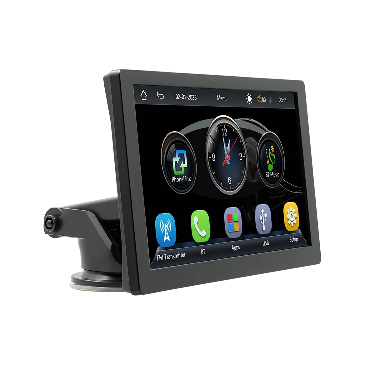 

9Inch Car IPS Touch Screen Wireless CarPlay Android Auto Car Portable Radio Bluetooth MP5 Multimedia Navigation