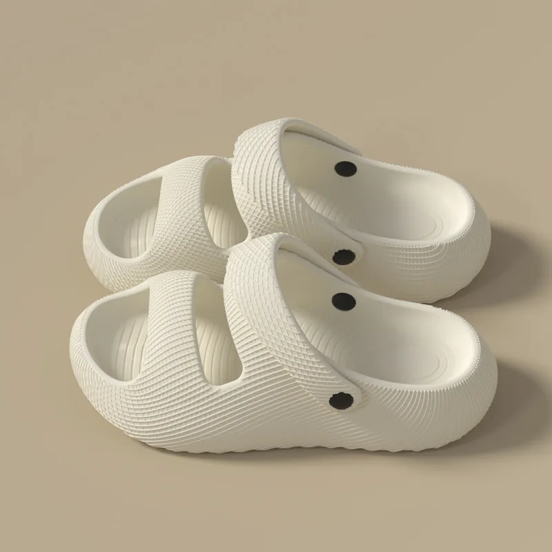 Clogs Platform Women's Slippers House 2026 Summer Sandals Luxury Designer Woman Shoes Indoor Outdoor Beach Slides Couple Soft